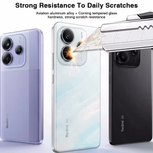 محافظ لنز دوربین بادیگارد مدل رینگی مناسب برای گوشی موبایل شیائومی Redmi Note 14 4G
