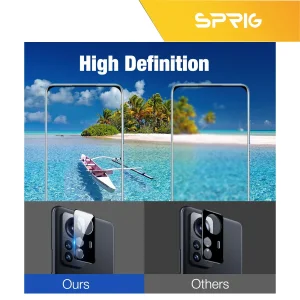 محافظ لنز دوربین اسپریگ مدل 3D-SP مناسب برای گوشی موبایل شیائومی Mi 12T 5G