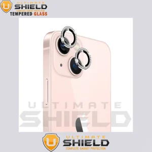 محافظ لنز دوربین آلتیمیت شیلد مدل Metal-Diamond مناسب برای گوشی موبایل اپل Iphone 12