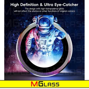 محافظ لنز دوربین ام‌گلس مدل Ring-Metal-MG مناسب برای گوشی موبایل شیائومی Redmi 13C