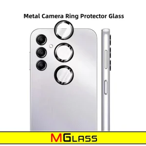 محافظ لنز دوربین ام‌گلس مدل Ring Metal مناسب برای گوشی موبایل سامسونگ Galaxy A54 5G