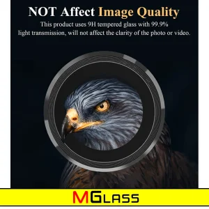 محافظ لنز دوربین ام‌گلس مدل Ring Metal مناسب برای گوشی موبایل سامسونگ Galaxy A54 5G