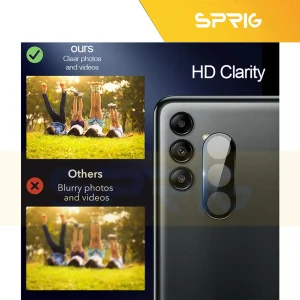 محافظ لنز دوربین اسپریگ مدل 3D SP مناسب برای گوشی موبایل سامسونگ Galaxy A25