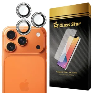 محافظ لنز دوربین شیشه‌ای گلس استار مدل NRIG20 مناسب برای گوشی موبایل اپل iPhone 17 Pro