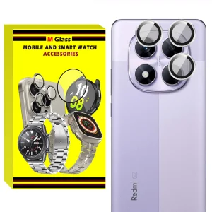 محافظ لنز دوربین فلزی ام‌گلس مدل RNG MTL MG مناسب برای گوشی موبایل شیائومی Redmi Note 14 Pro 4G