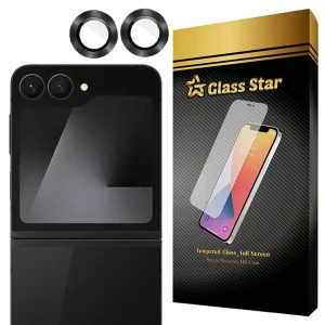 محافظ لنز دوربین فلزی گلس استار مدل GRIN مناسب برای گوشی موبایل سامسونگ Galaxy Z Flip6