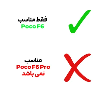 محافظ لنز دوربین بادیگارد مدل رینگی مناسب برای گوشی موبایل شیائومی Poco F6