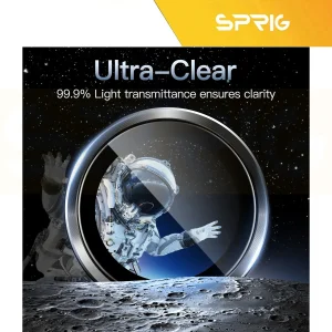 محافظ لنز دوربین اسپریگ مدل Ring metal مناسب برای گوشی موبایل سامسونگ Galaxy S25 FE