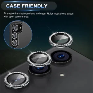 محافظ لنز دوربین زیرو مدل Ring Diamond ZR مناسب برای گوشی موبایل سامسونگ Galaxy F54