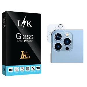 محافظ لنز دوربین ال کا جی مدل LK Glass FLL مناسب برای گوشی موبایل اپل iPhone 13 Pro
