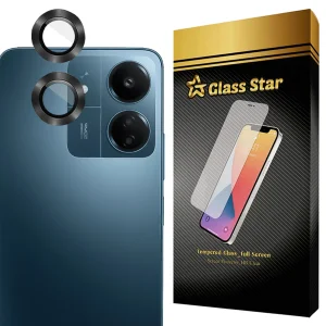 محافظ لنز دوربین فلزی گلس استار مدل GRIN مناسب برای گوشی موبایل شیائومی Redmi 13C 4G / Poco C65