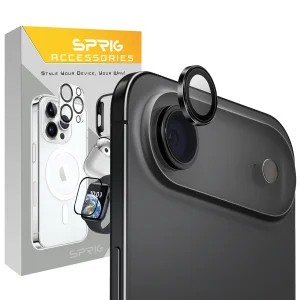 محافظ لنز دوربین اسپریگ مدل Super high quality مناسب برای گوشی موبایل اپل Iphone 17 Air