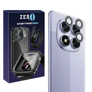 محافظ لنز دوربین زیرو مدل Ring Diamond ZR مناسب برای گوشی موبایل شیائومی Note 14 Pro