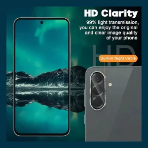 محافظ لنز دوربین راینو مدل Diamond Ring مناسب برای گوشی موبایل سامسونگ Galaxy A26 / A36 / A56