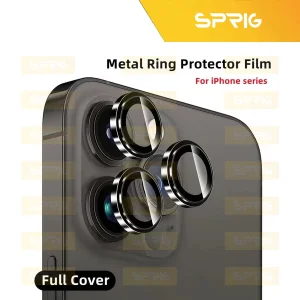 محافظ لنز دوربین اسپریگ مدل Metal-Ring مناسب برای گوشی موبایل اپل iPhone 13 Pro / 13 Pro Max