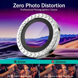 محافظ لنز دوربین شیشه ای وایت ولف مدل W-Shine Ring مناسب برای گوشی موبایل سامسونگ Galaxy S25 Ultra