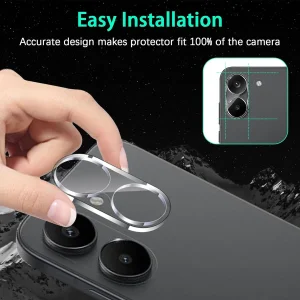 محافظ لنز دوربین بادیگارد مدل 3D GL مناسب برای گوشی موبایل شیائومی Poco X8 Pro