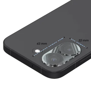 محافظ لنز دوربین بادیگارد مدل 3D GL مناسب برای گوشی موبایل شیائومی Poco X8 Pro