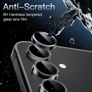 محافظ لنز دوربین شیشه‌ای راینو مدل R-Ring مناسب برای گوشی موبایل Galaxy S25 FE