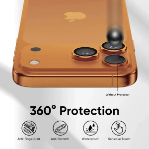 محافظ لنز دوربین فلزی آکوآرا مدل RNG مناسب برای گوشی موبایل اپل iPhone 17 Pro Max