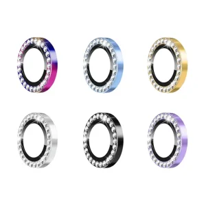 محافظ لنز دوربین رینگی ام‌گلس مدل Diamond Protector مناسب برای گوشی موبایل شیائومی Poco F6 Pro