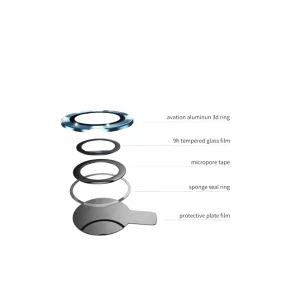 محافظ لنز دوربین وایت ولف مدل WF-Lenz مناسب برای گوشی موبایل شیائومی Poco X6