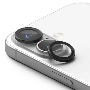 محافظ لنز دوربین شیشه‌ای بادیگارد مدل رینگی مناسب برای گوشی موبایل اپل iPhone 17