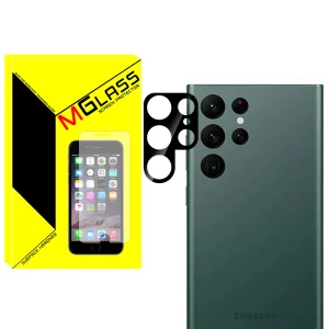 محافظ لنز دوربین ام‌گلس مدل 3D-MG مناسب برای گوشی موبایل سامسونگ Galaxy S22 Ultra