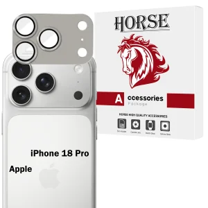 محافظ لنز دوربین فلزی هورس مدل 3D1MH مناسب برای گوشی موبایل اپل iPhone 18 Pro