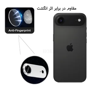 محافظ لنز دوربین فلزی هورس مدل 3D1MH مناسب برای گوشی موبایل اپل iPhone 18 Pro