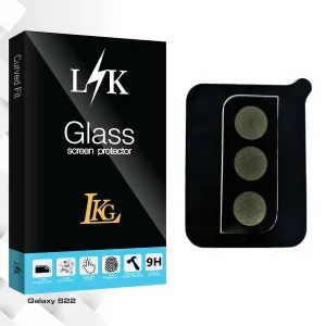 محافظ لنز گوشی ال کا جی مدل LK Glass SFLL مناسب برای گوشی موبایل سامسونگ Galaxy S22