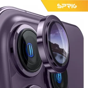 محافظ لنز دوربین رینگی اسپریگ مدل Ring Metal مناسب برای گوشی موبایل اپل Iphone 13 Pro / 13 Pro max