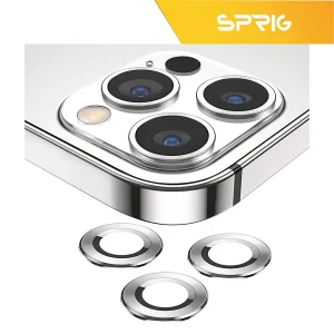 محافظ لنز دوربین رینگی اسپریگ مدل Ring Metal مناسب برای گوشی موبایل اپل Iphone 13 Pro / 13 Pro max