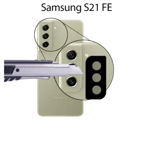 محافظ لنز دوربین تراستکتور مدل LFUL مناسب برای گوشی موبایل سامسونگ Galaxy S21 FE 5G