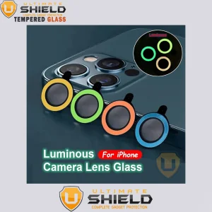 محافظ لنز دوربین آلتیمیت شیلد مدل Luminous مناسب برای گوشی موبایل اپل Iphone 12 Pro Max