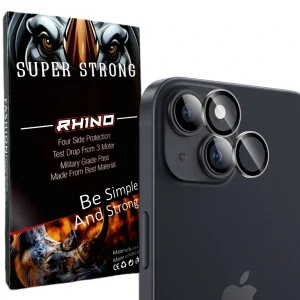 محافظ لنز دوربین راینو مدل رینگ پلاس مناسب برای گوشی موبایل اپل IPhone 15