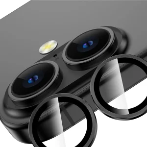 محافظ لنز دوربین ام‌گلس مدل Ring Metal MG مناسب برای گوشی موبایل اپل iPhone 16 / 16 Plus