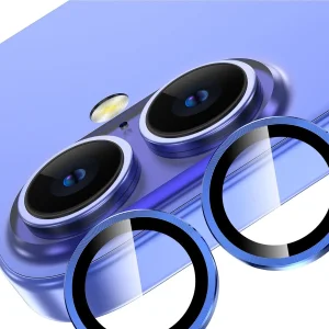 محافظ لنز دوربین ام‌گلس مدل Ring Metal MG مناسب برای گوشی موبایل اپل iPhone 16 / 16 Plus