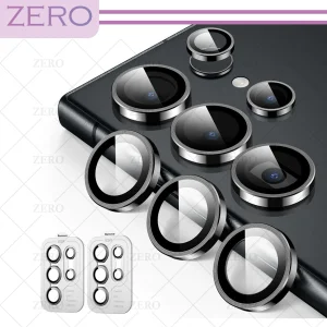 محافظ لنز دوربین زیرو مدل Ring-Metal-ZR مناسب برای گوشی موبایل سامسونگ Galaxy S24 Ultra
