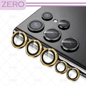 محافظ لنز دوربین زیرو مدل Ring-Metal-ZR مناسب برای گوشی موبایل سامسونگ Galaxy S24 Ultra