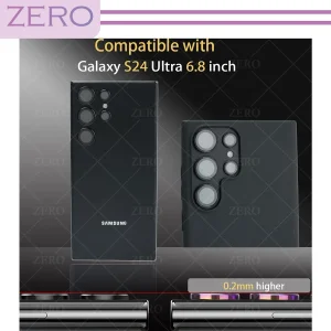 محافظ لنز دوربین زیرو مدل Ring-Metal-ZR مناسب برای گوشی موبایل سامسونگ Galaxy S24 Ultra