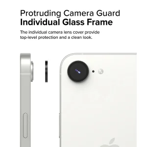 محافظ لنز دوربین بادیگارد مدل رینگی مناسب برای گوشی موبایل اپل iPhone 16e