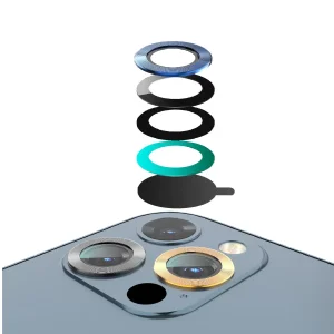 محافظ لنز دوربین گرین مدل IRON CAMERA مناسب برای گوشی موبایل اپل iPhone 13 Pro Max /iphone 13 Pro