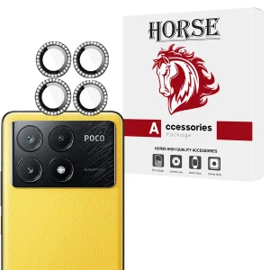 محافظ لنز دوربین شیشه‌ای هورس مدل NRIH20 مناسب برای گوشی موبایل شیائومی Poco X6 Pro 5G / Redmi K70E