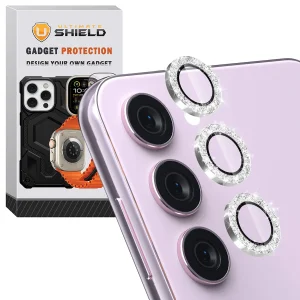 محافظ لنز دوربین فلزی آلتیمیت شیلد مدل Glitter RNG مناسب برای گوشی موبایل سامسونگ Galaxy A15