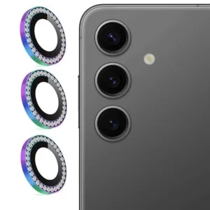 محافظ لنز دوربین ال کا جی مدل نگین دار مناسب برای گوشی موبایل سامسونگ GALAXY A16