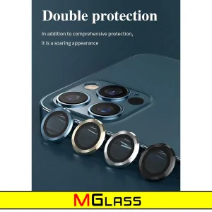 محافظ لنز دوربین ام‌گلس مدل Ring Metal مناسب برای گوشی موبایل اپل Iphone 13 / 13 Mini
