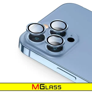 محافظ لنز دوربین ام‌گلس مدل Ring Metal مناسب برای گوشی موبایل اپل Iphone 13 / 13 Mini