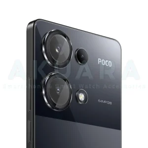 محافظ لنز دوربین رینگی آکوآرا مدل Ring STL مناسب برای گوشی موبایل شیائومی Poco M6 Pro 4G