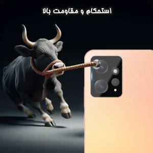محافظ لنز دوربین گلس استار مدل LENSFS مناسب برای گوشی موبایل شیائومی Redmi Note 12 4G